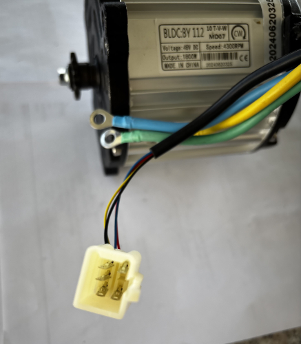 Preview: Motor 1800W 48V 5 poliger Stecker